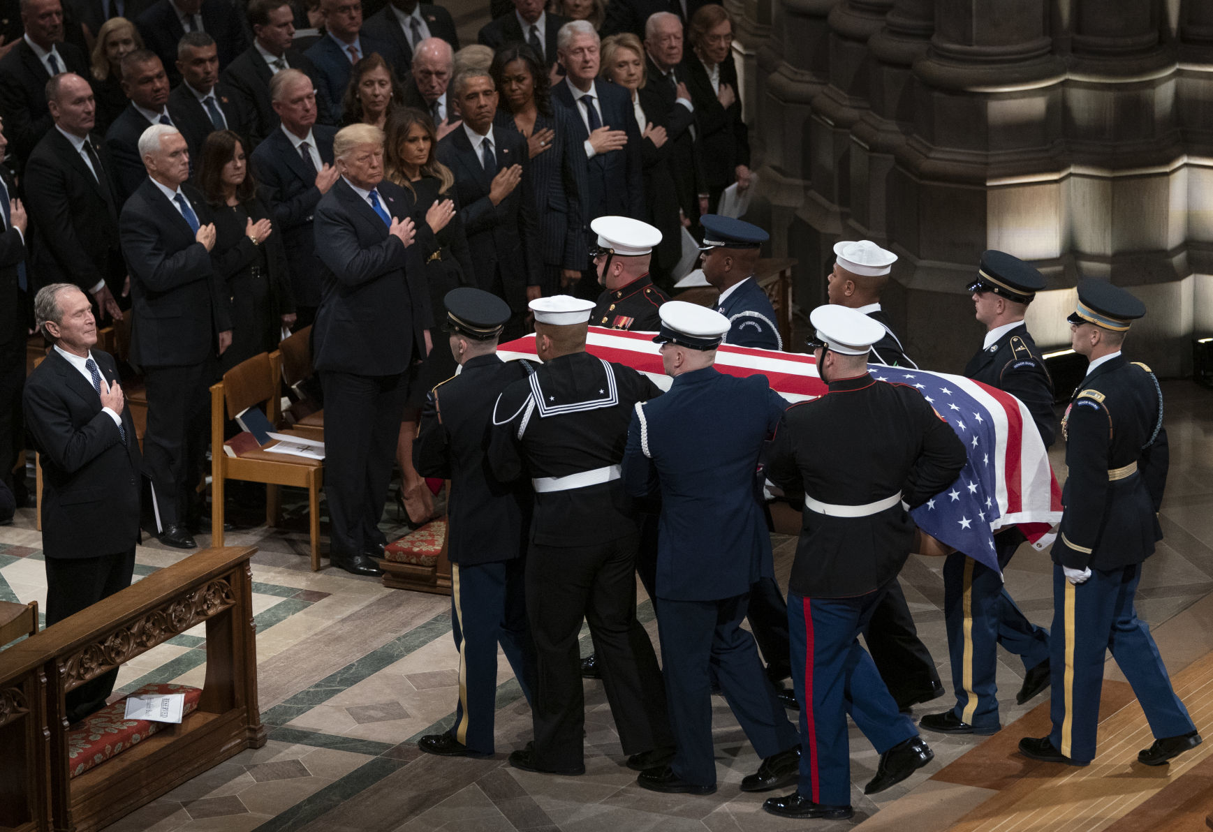 APTOPIX George HW Bush